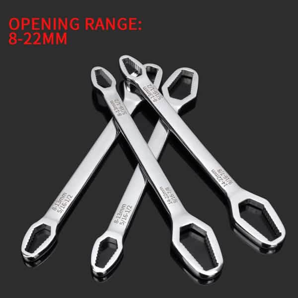 Universal Wrench Glasses Wrench 8-22mm Ratchet Spanner