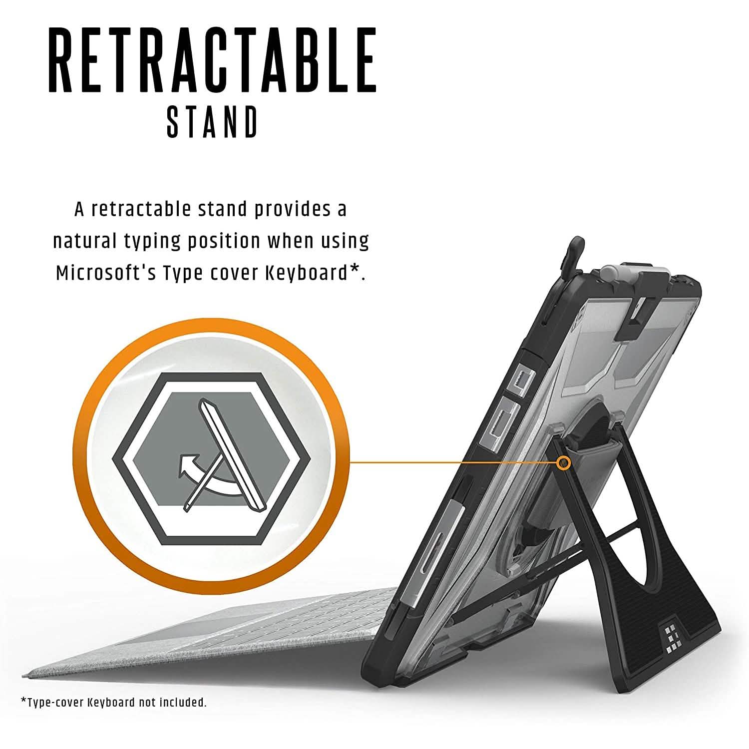 Urban Armor Gear UAG Military Drop Tested Case Designed for Microsoft Surface Pro
