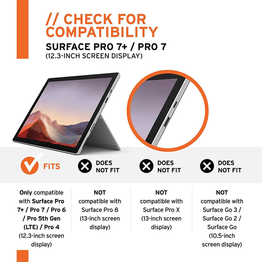 Urban Armor Gear UAG Military Drop Tested Case Designed for Microsoft Surface Pro