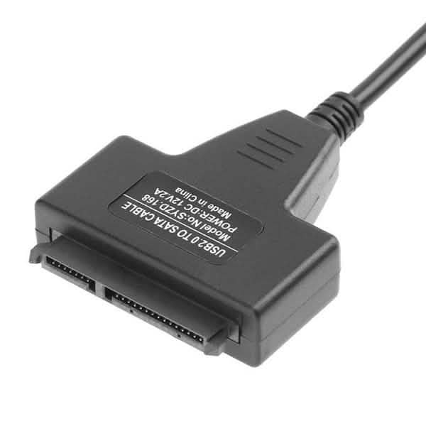 USB 2.0 to SATA Converter Adapter Cable for 2.5/3.5 SATA HDD Hard Drive Disk