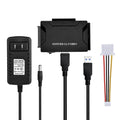 USB 3.0 to 2.5'' 3.5" IDE SATA Converter Adapter External Hard Drive Cable Kits