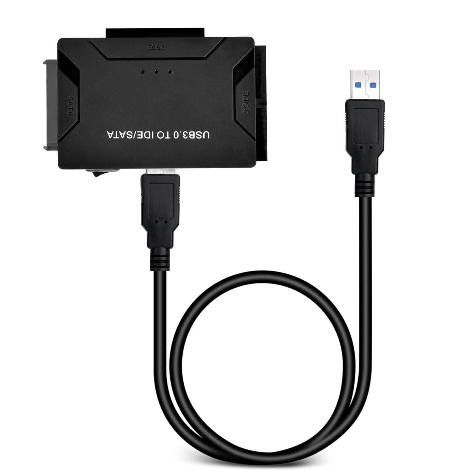 USB 3.0 to 2.5'' 3.5" IDE SATA Converter Adapter External Hard Drive Cable Kits