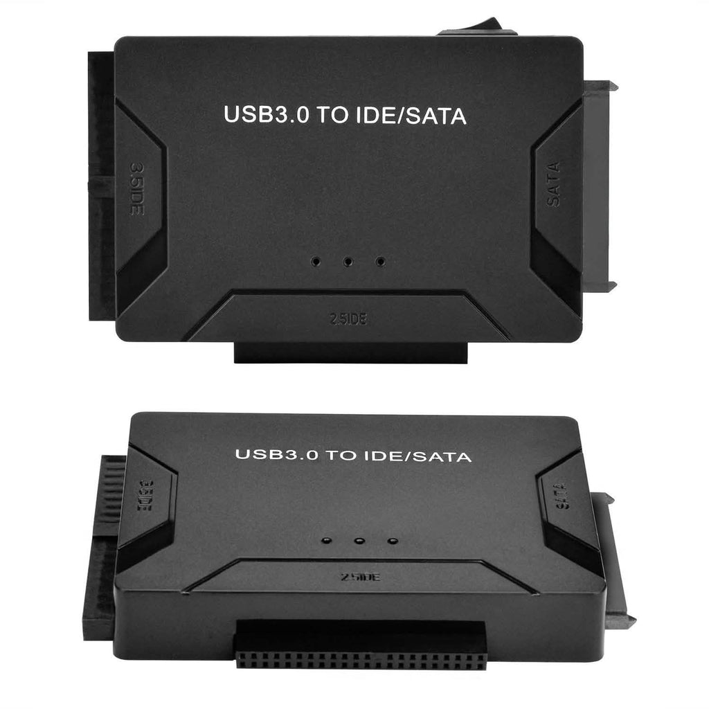 USB 3.0 to 2.5'' 3.5" IDE SATA Converter Adapter External Hard Drive Cable Kits