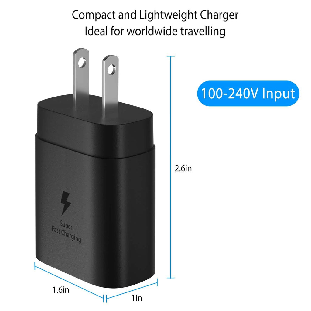 USB C Wall Charger 25W PD3.0