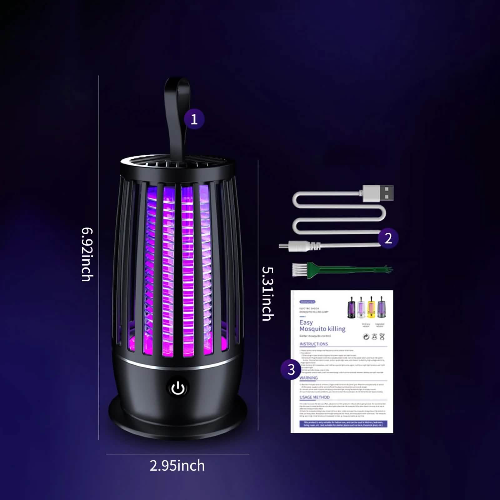 USB Mosquito Killer with Warm White Night Light