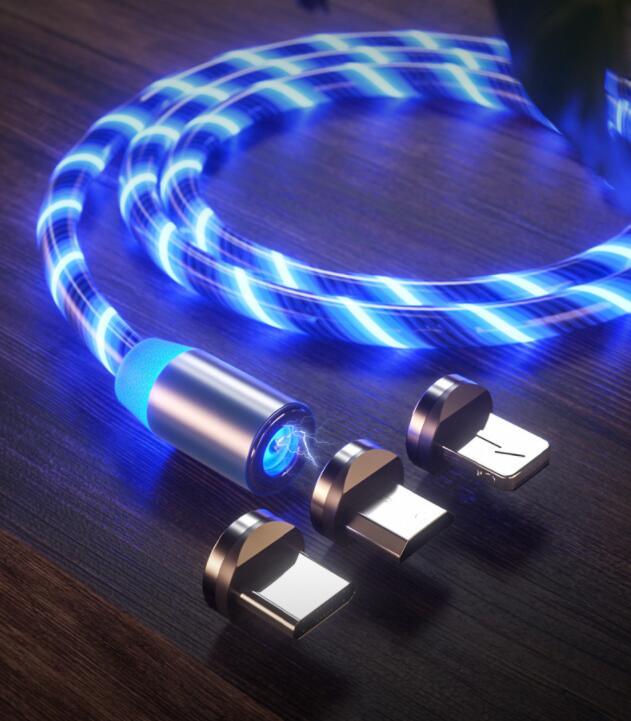 USB Phone  Magnet Phone Charger Cord Cable Car Phone Charger Mobile USB Magnetic Cable Micro USB Phones Cable Car Data Line Streamer Data Cable Fast Charging 360 Degree Magnetic USB Magnetic Cable Micro USB Magnet Phone Charger Cord