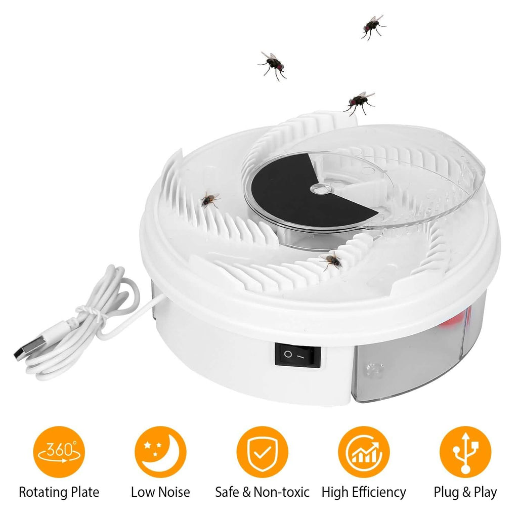 USB powered Electric Fly Trap Automatic Flycatcher