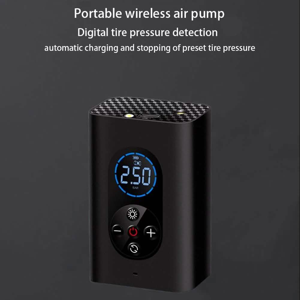 USB Rechargeable Intelligent Air Pump Car Portable