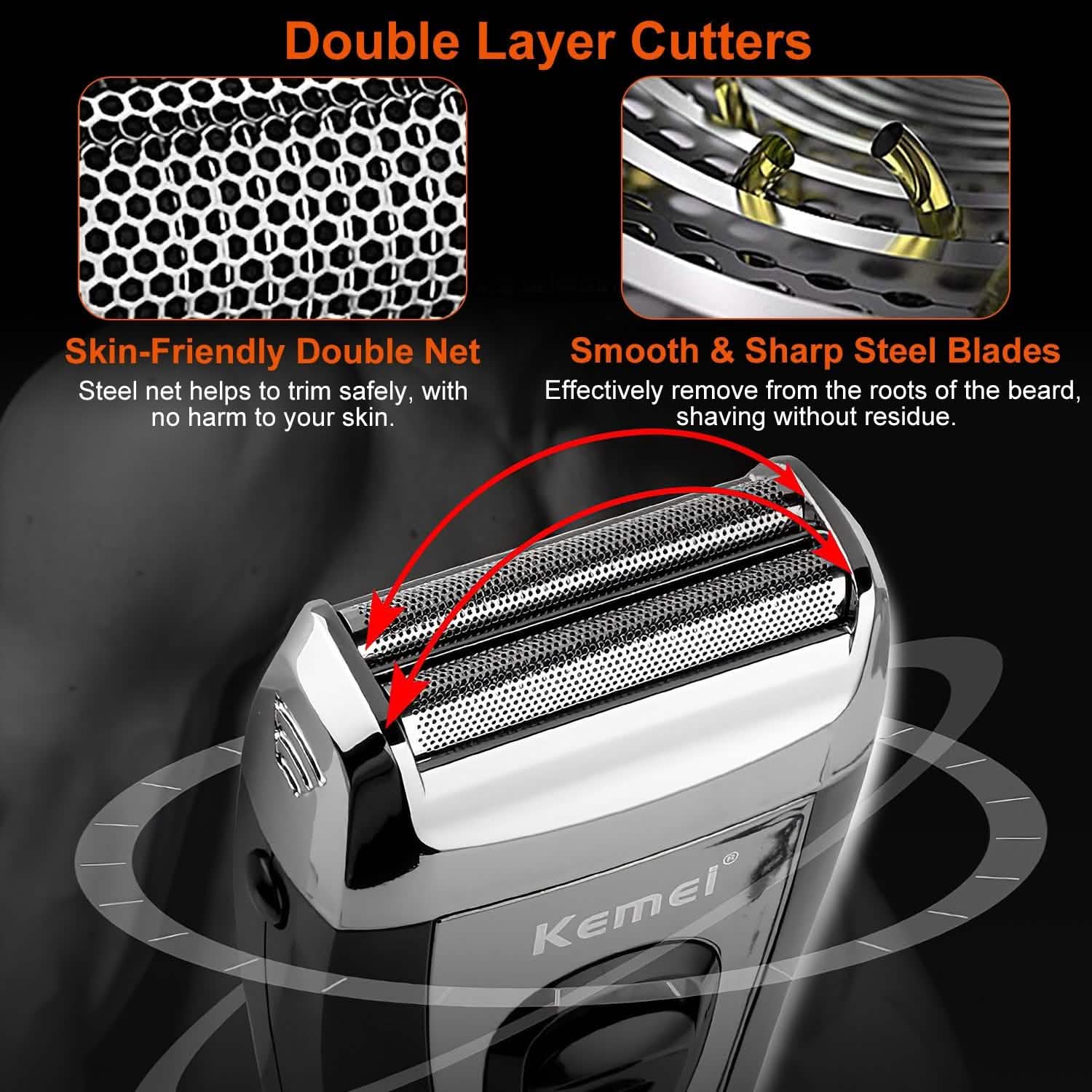 USB Rechargeable Men Electric Shaver