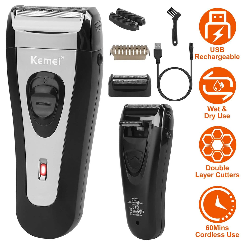 USB Rechargeable Men Electric Shaver