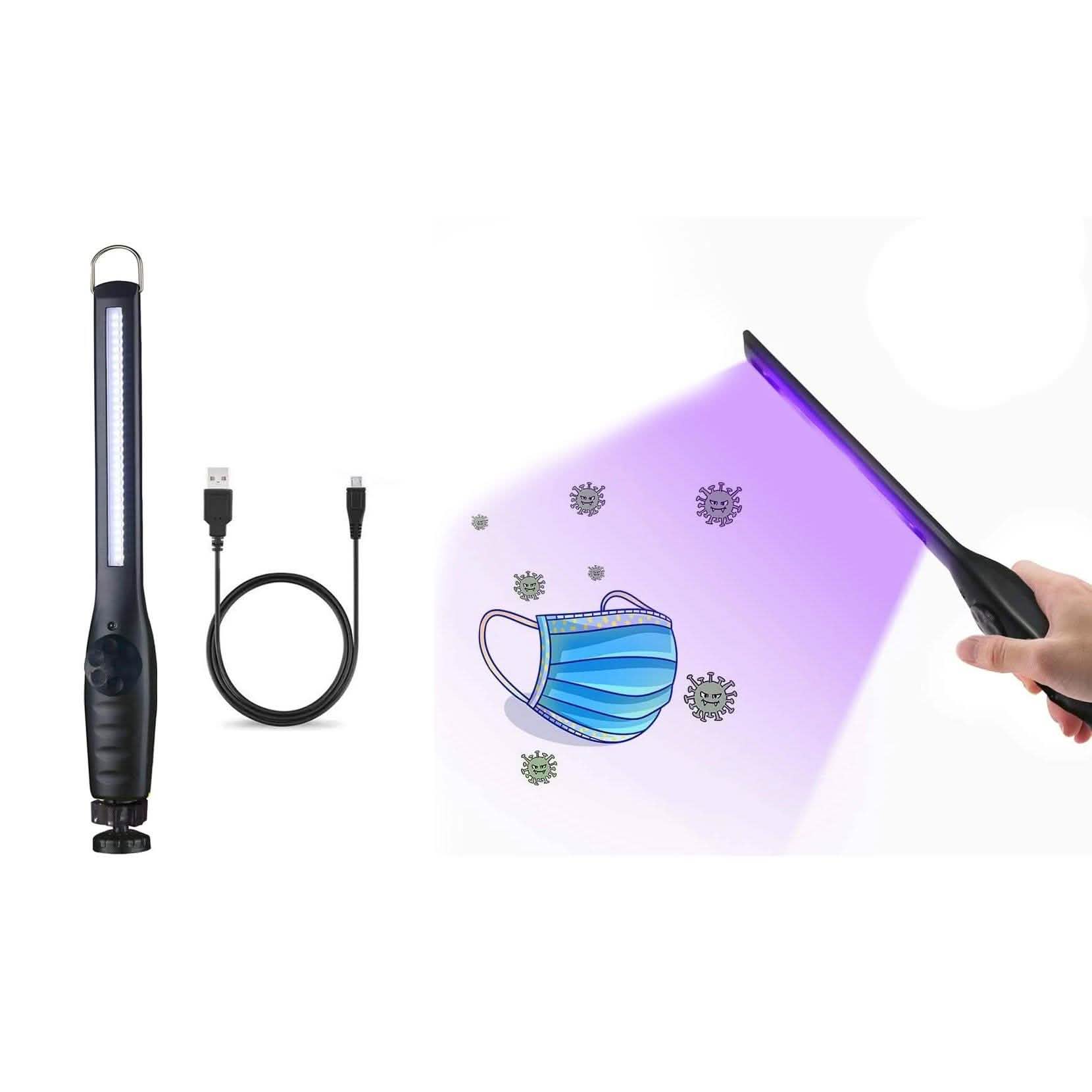 USB-Rechargeable Portable UV Light Disinfection Wand
