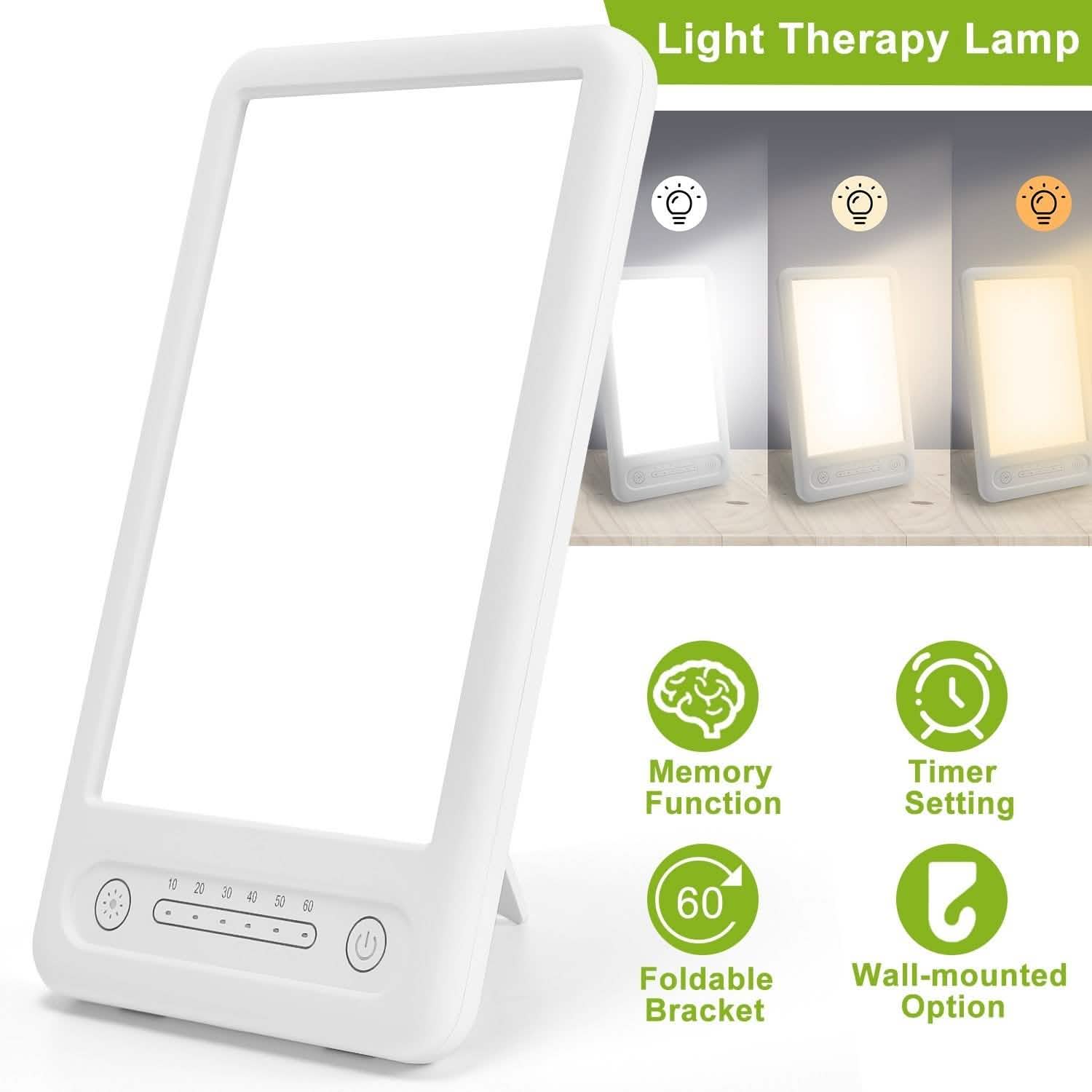 UV-Free LED Light Therapy Lamp