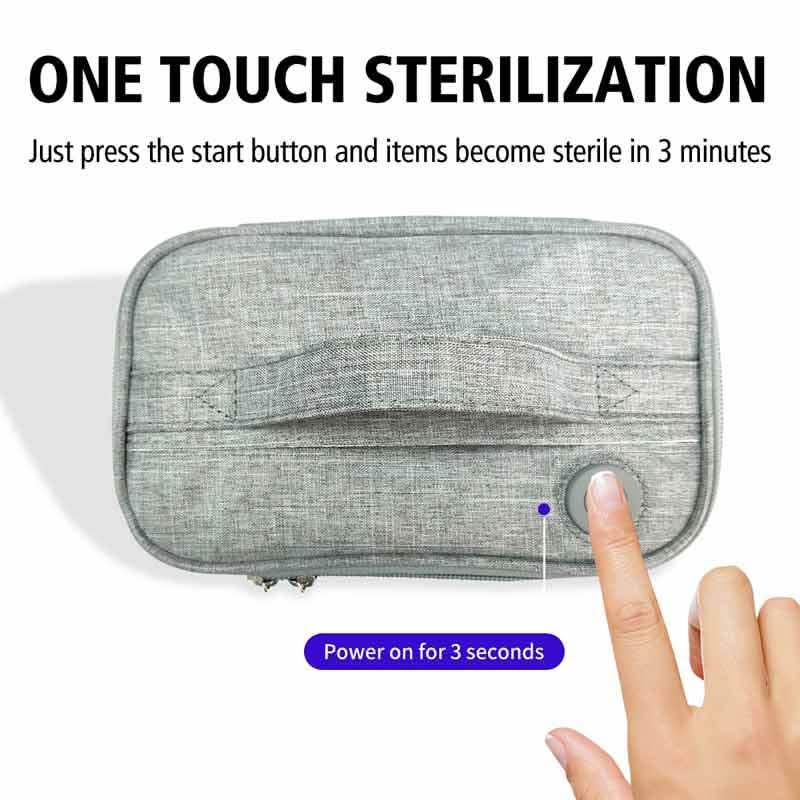UV Sanitizer Bag Virus ZAP – Kills 99.99% Viruses, Germs and Bacteria