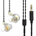 V5.0 HD Stereo Sound Sports Wireless Over-Ear Headphones with Mic, Passive Noise Cancelling Headsets, 9 Hours Battery for Gym Running QKZ AK6 MAX In-Ear Earphone Bass Stereo Earbuds Wired Headphones Noise Cancelling Waterproof Headsets with Microphone