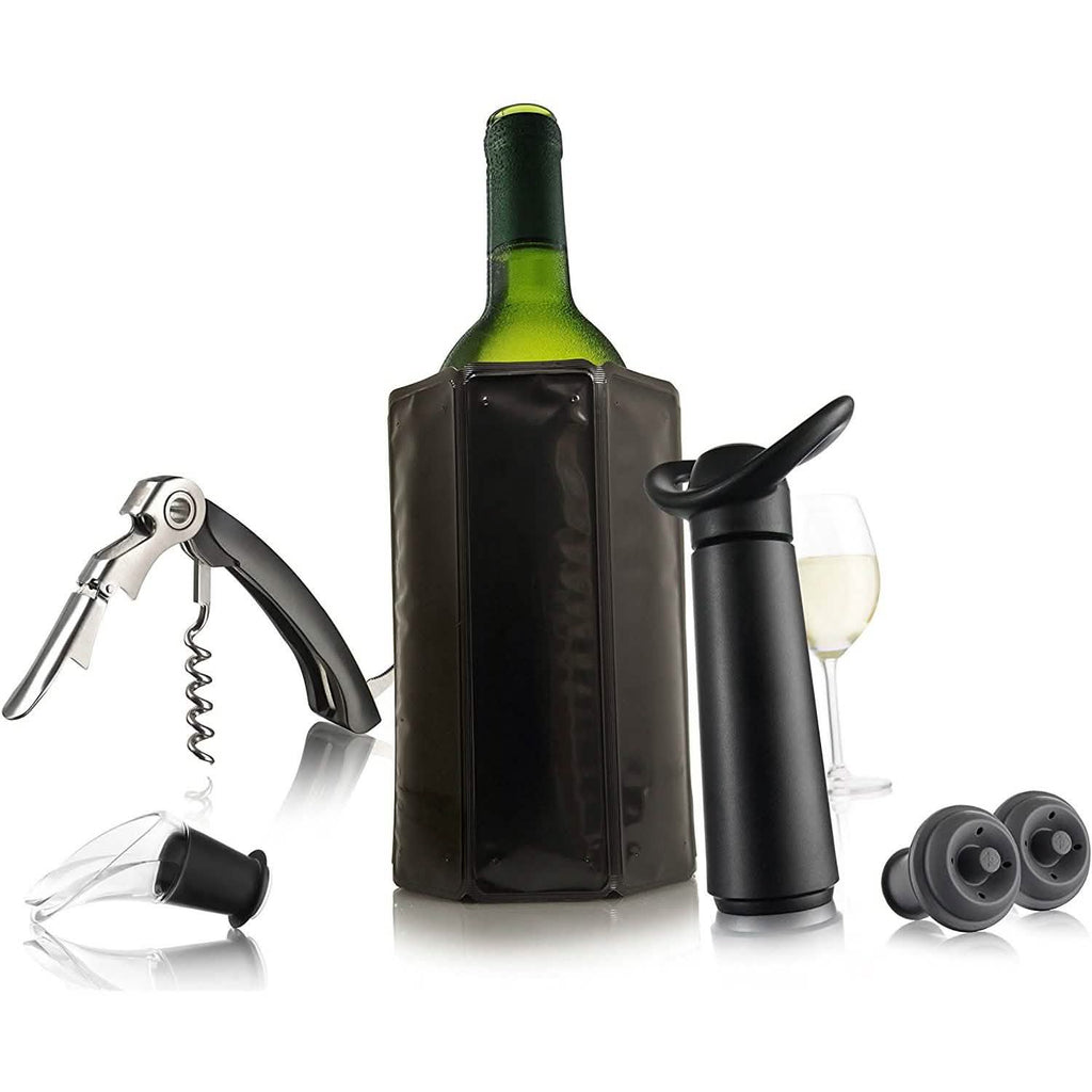 Vacu Vin Wine Saver Pump with 2 Vacuum Bottle Stoppers