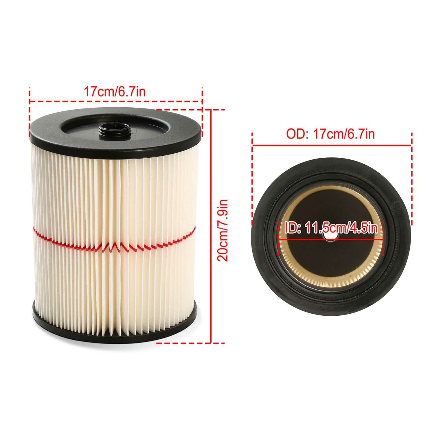 Vacuum Cartridge Filter Replacement