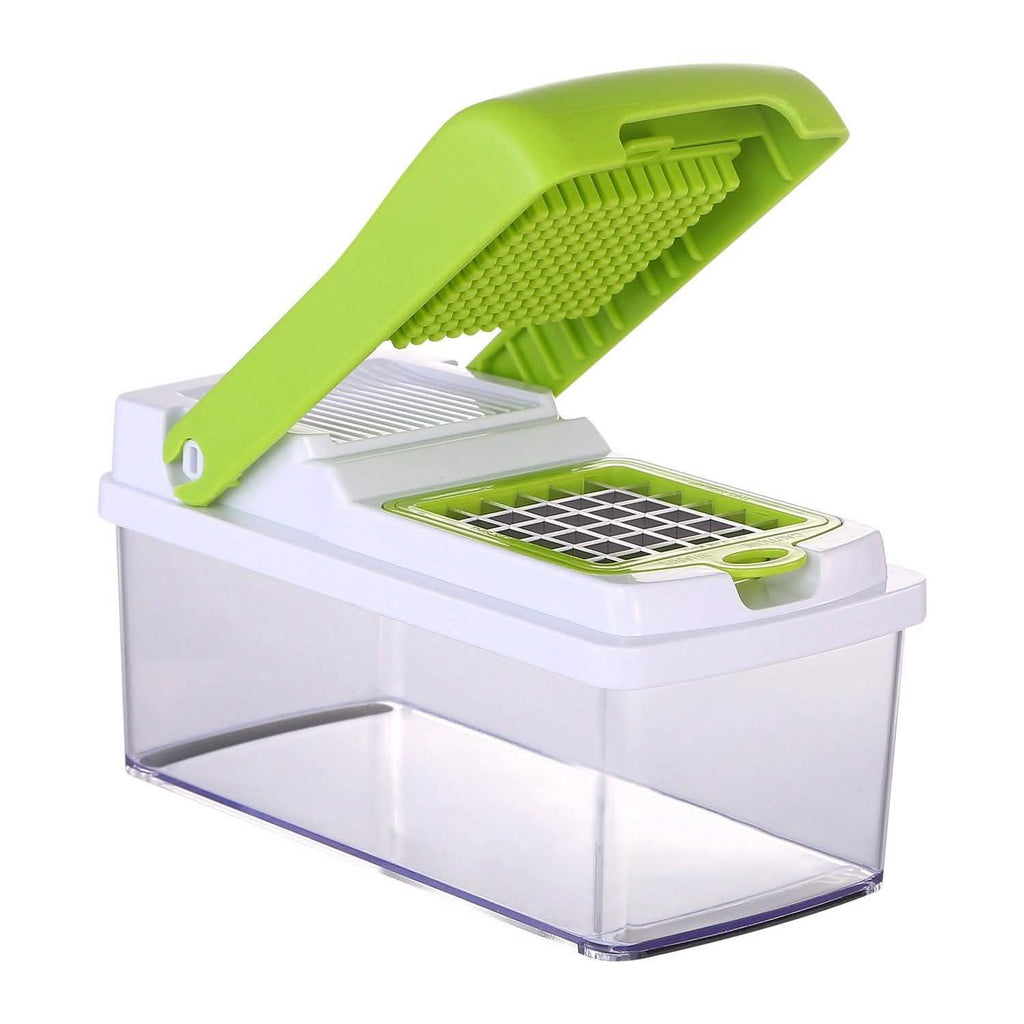Vegetable Slicer Set with 3 Blades Stainless Steel Food Chopper