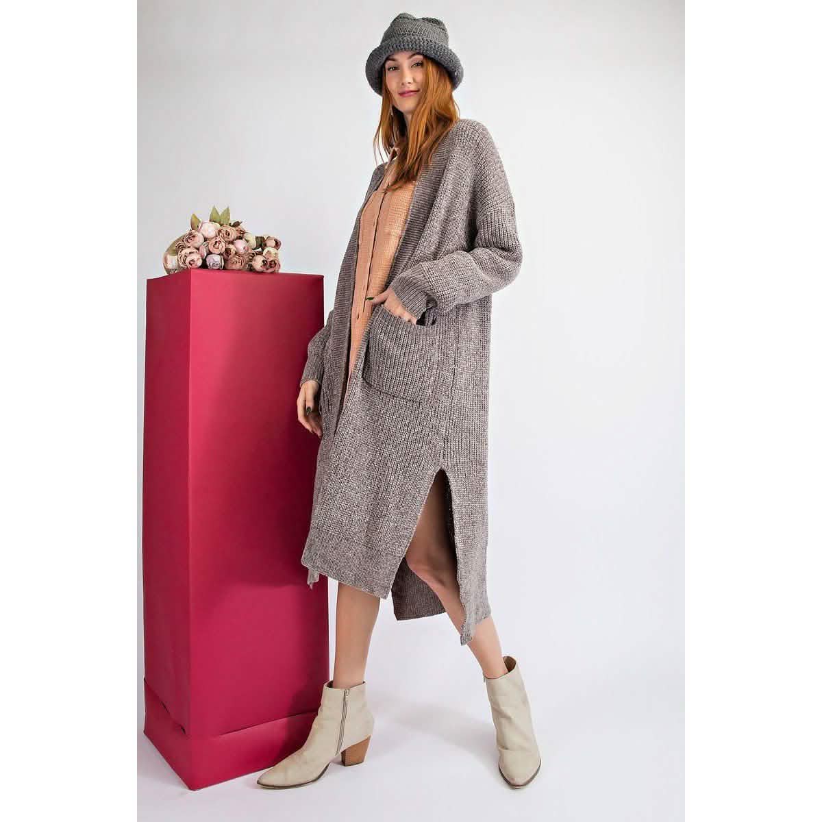 Velvet Thread Maxi Cardigan