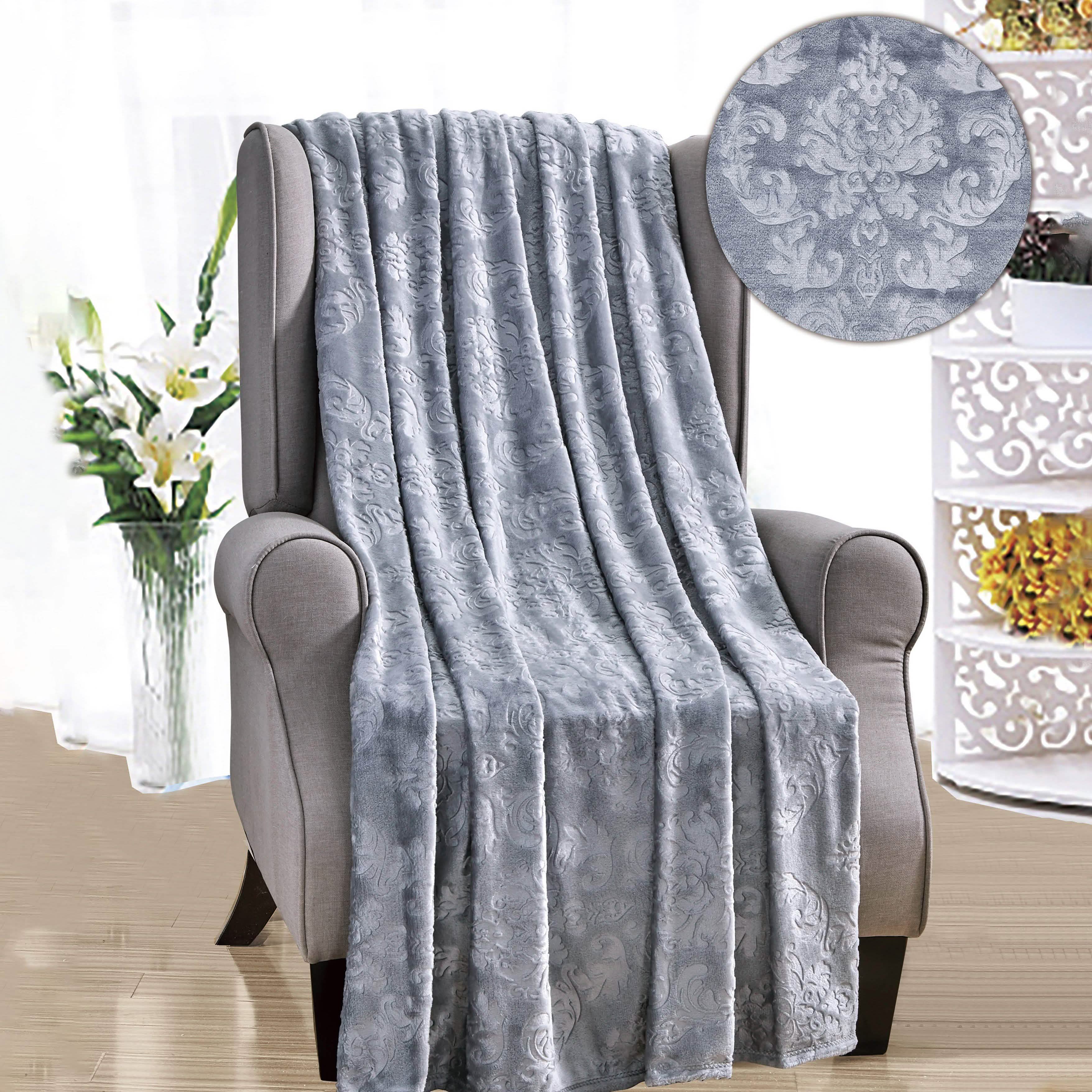 Versailles Throw Flannel Fleece Blanket