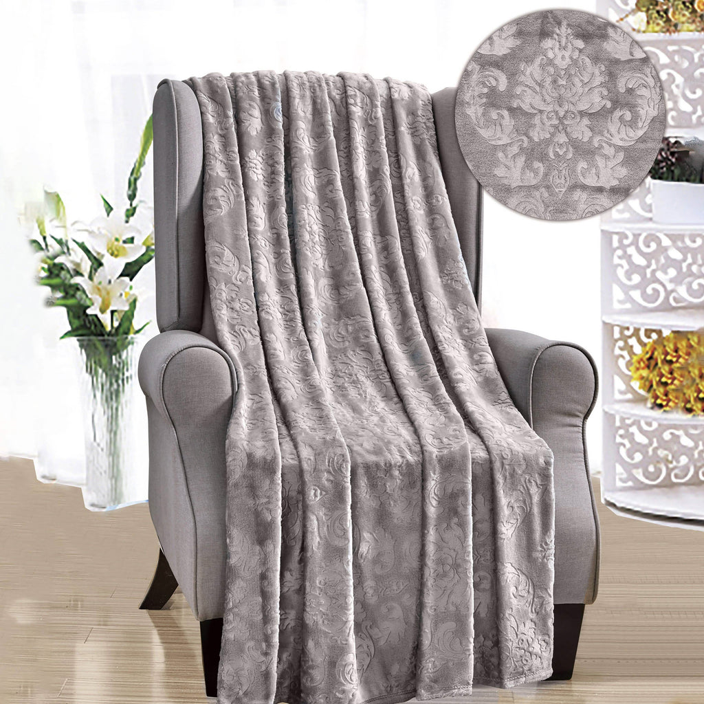 Versailles Throw Flannel Fleece Blanket