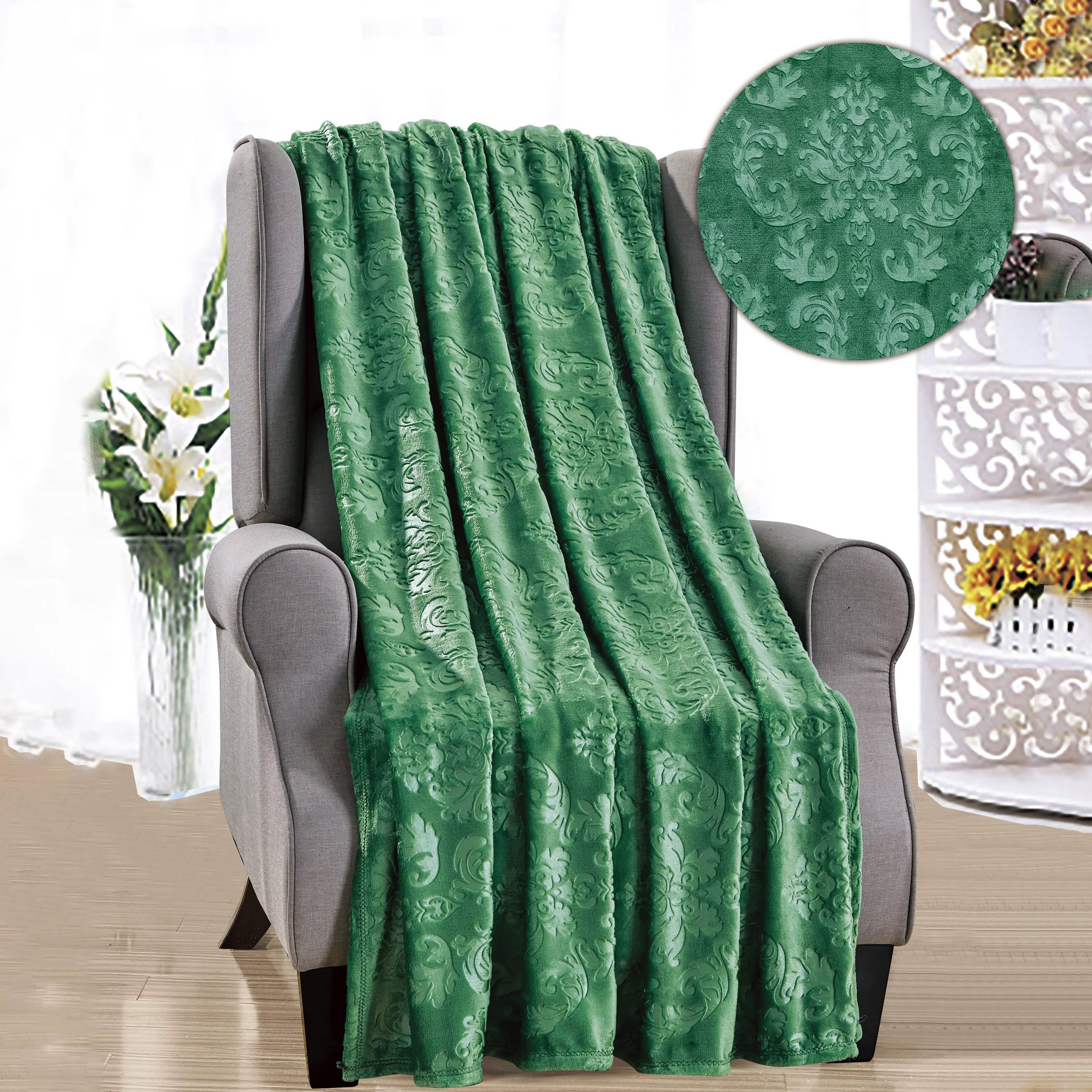 Versailles Throw Flannel Fleece Blanket