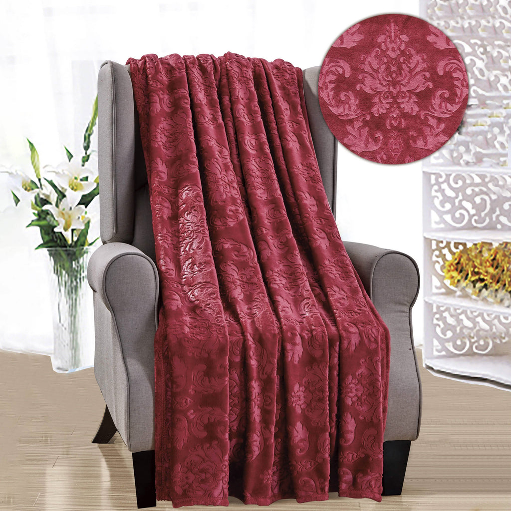 Versailles Throw Flannel Fleece Blanket
