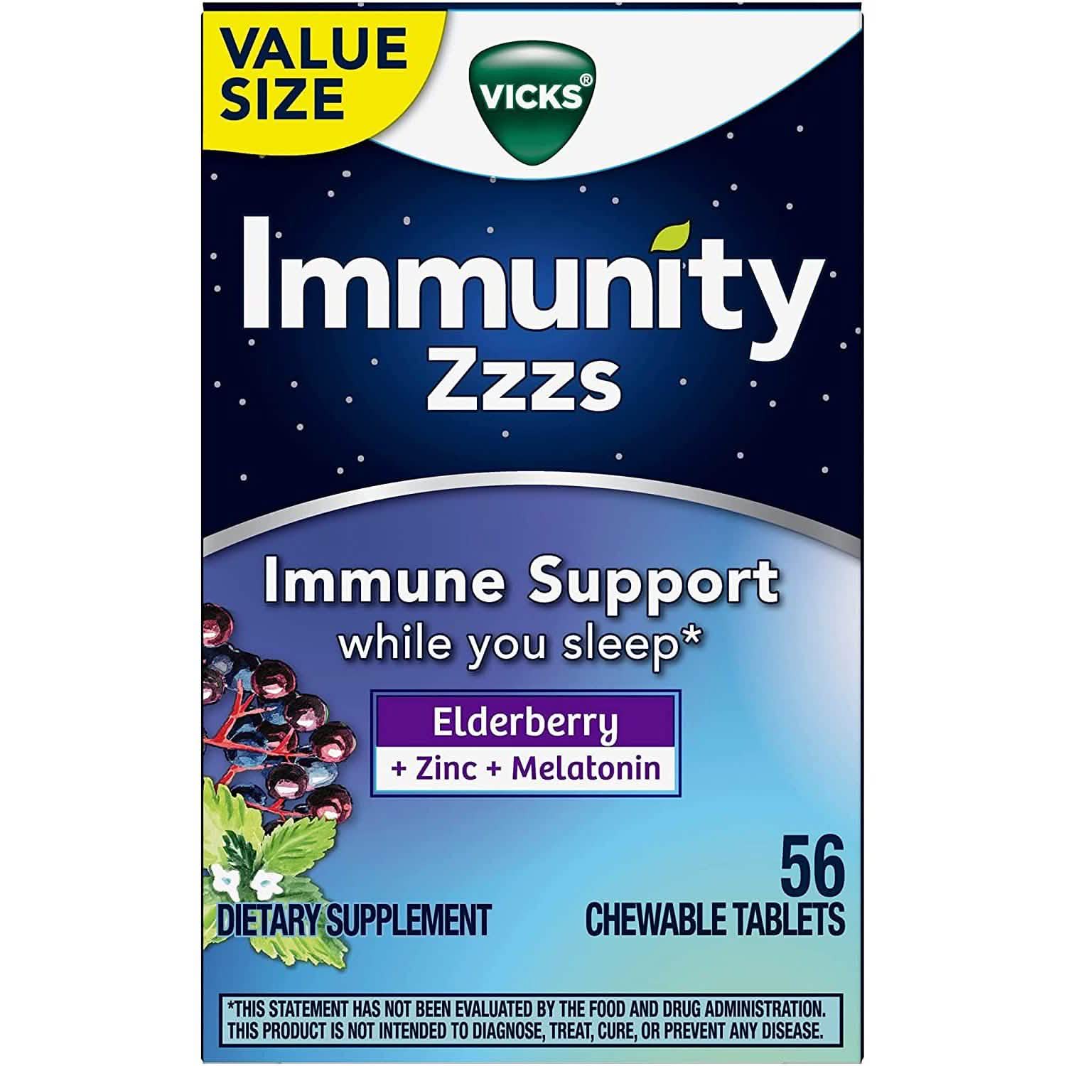 Vicks Immunity Zzzs Immune Support While You Sleep