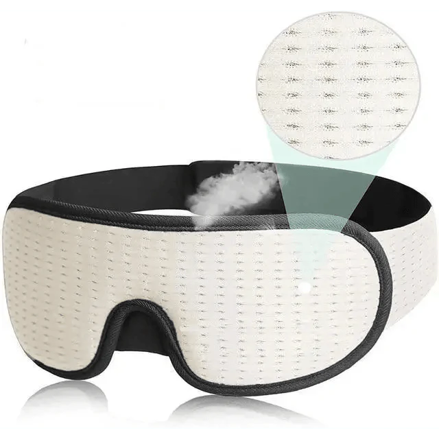 Vintage Blocking Light Sleeping Eye Mask Soft Padded Travel Shade Cover Cool Style Blindfold Eye Cover Sleep Mask Eye Patch For Men Women