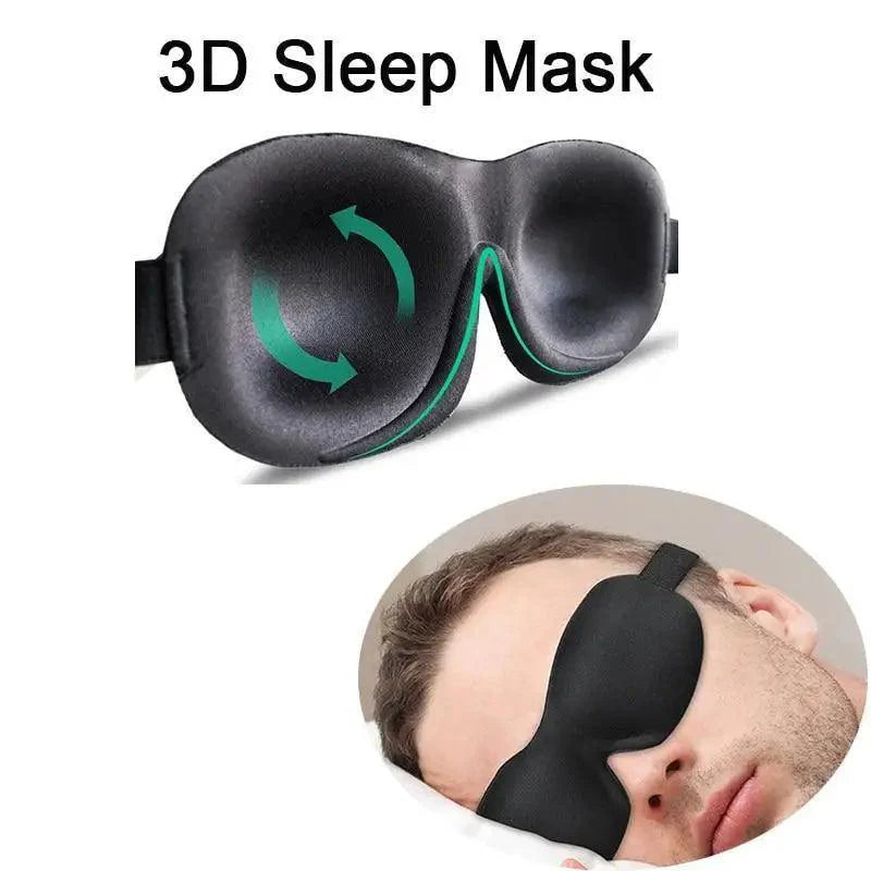 Vintage Blocking Light Sleeping Eye Mask Soft Padded Travel Shade Cover Cool Style Blindfold Eye Cover Sleep Mask Eye Patch For Men Women