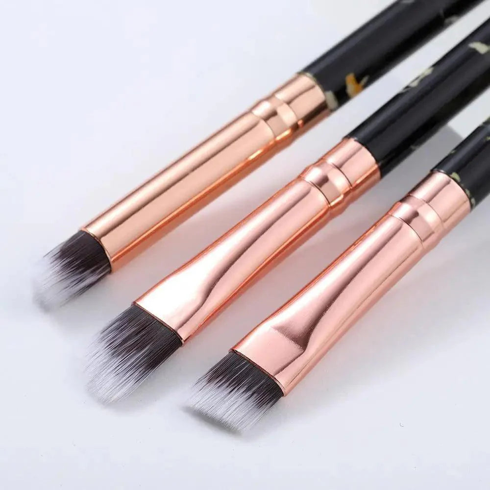 Vintage Style 5/10/15Pcs Makeup Brushes Set Powder Eye Shadow Foundation Blush Blending Make Up Brush Beauty Cosmetic Kit Tools