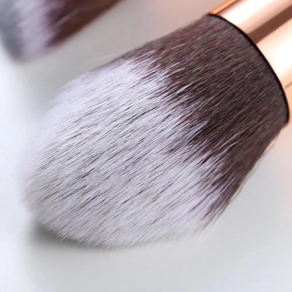 Vintage Style 5/10/15Pcs Makeup Brushes Set Powder Eye Shadow Foundation Blush Blending Make Up Brush Beauty Cosmetic Kit Tools