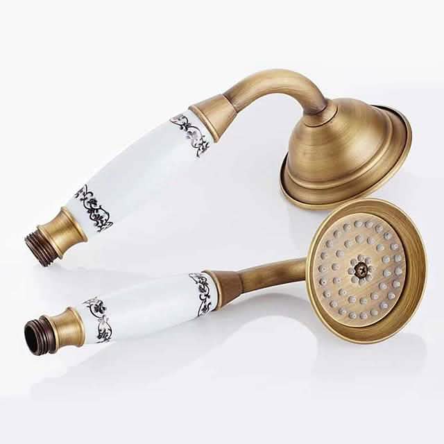 Vintage Style Rainfall Shower Faucet Set