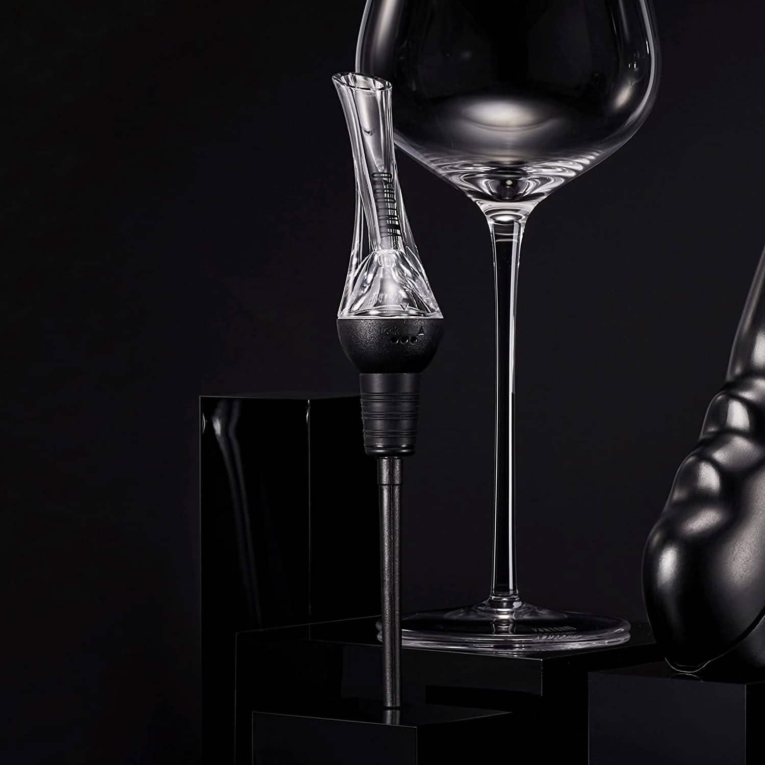 Vintorio Wine Aerator Pourer - Premium Aerating Pourer and Decanter Spout