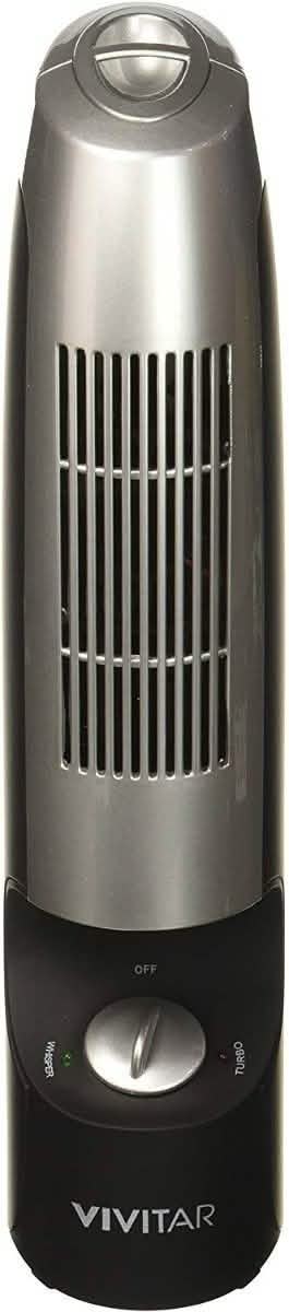 Vivitar Quiet Desktop Air Purifier and Ionizer