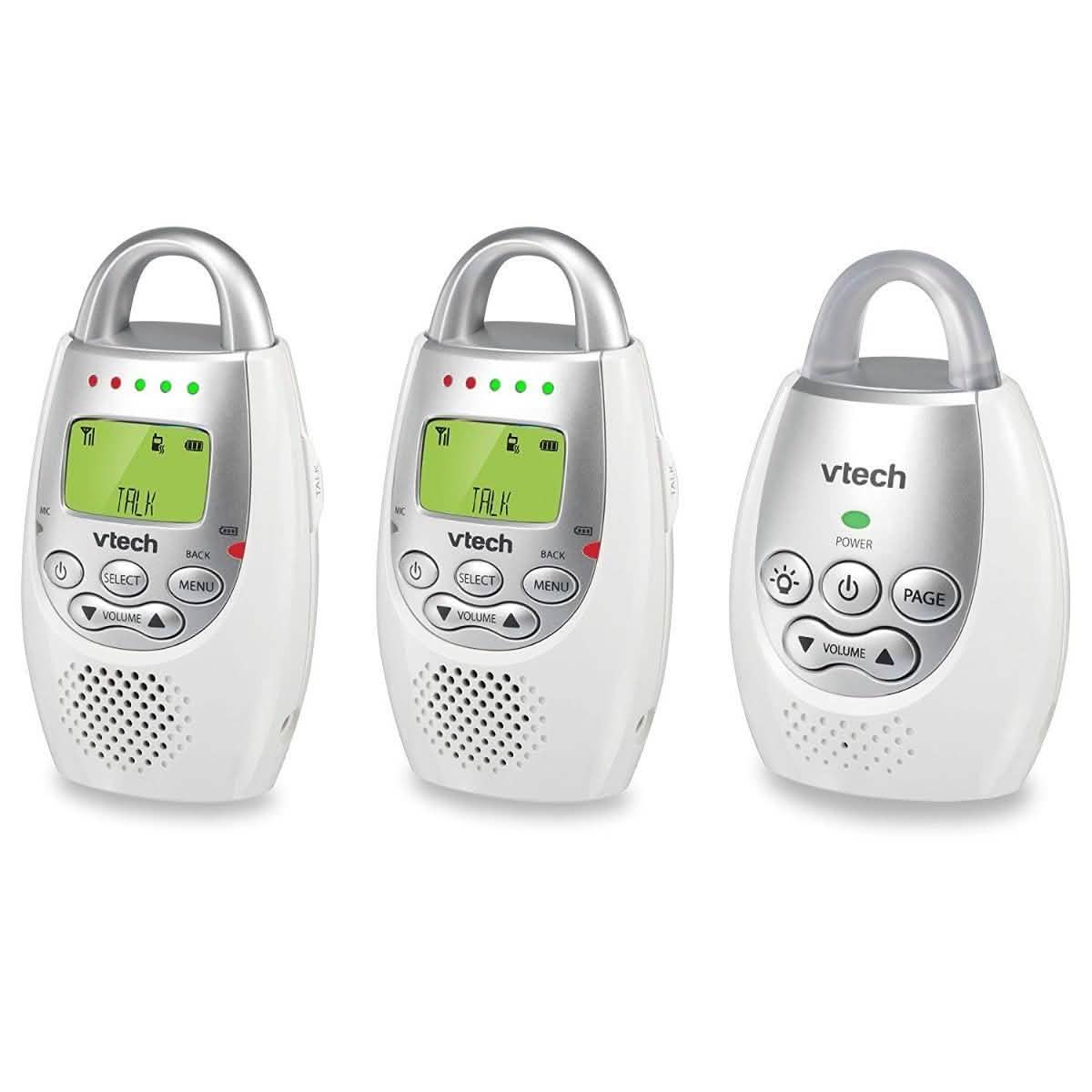 VTech BA72212GY Audio Baby Monitor with 2 Parent Units
