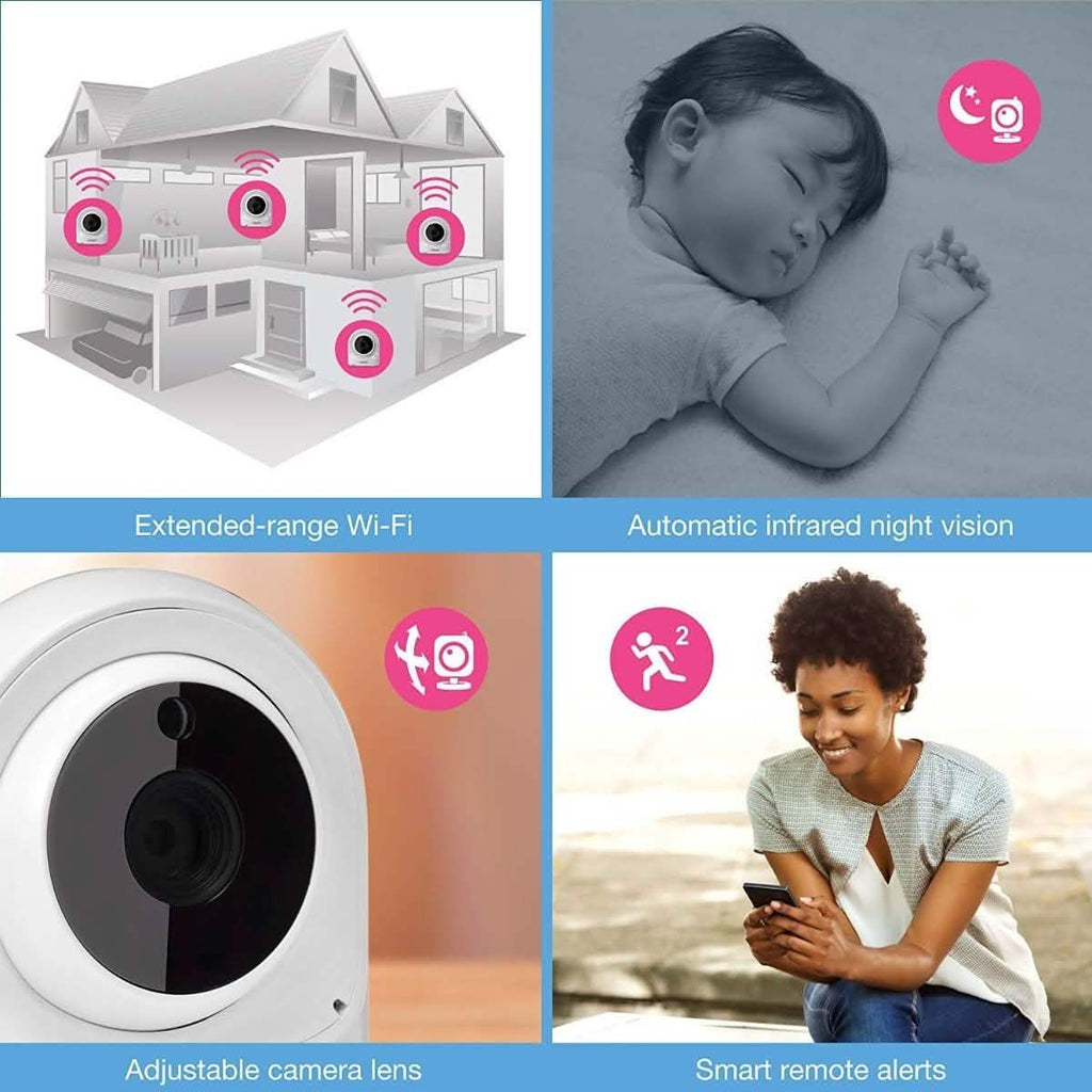 VTech Wi-Fi Enabled Expandable Digital Video Baby Monitor