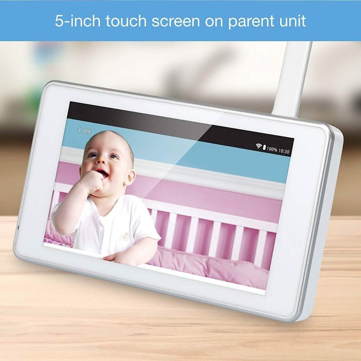 VTech Wi-Fi Enabled Expandable Digital Video Baby Monitor