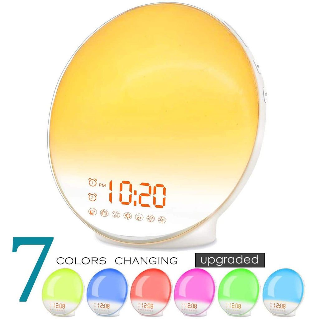 Wake Up Light Sunrise Alarm Clock