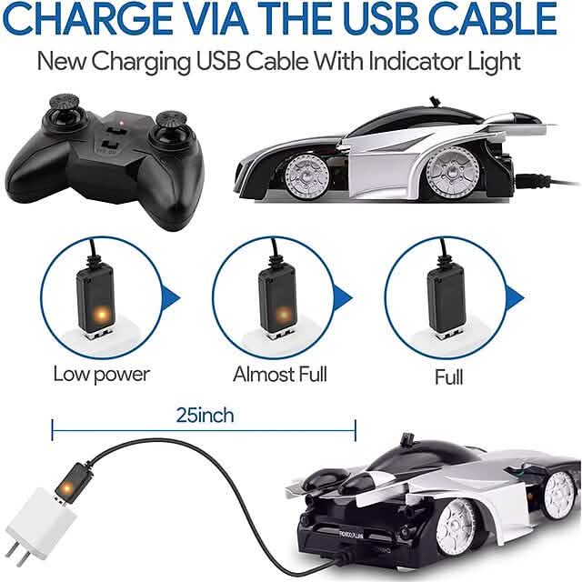Wall Climbing Remote Control Car