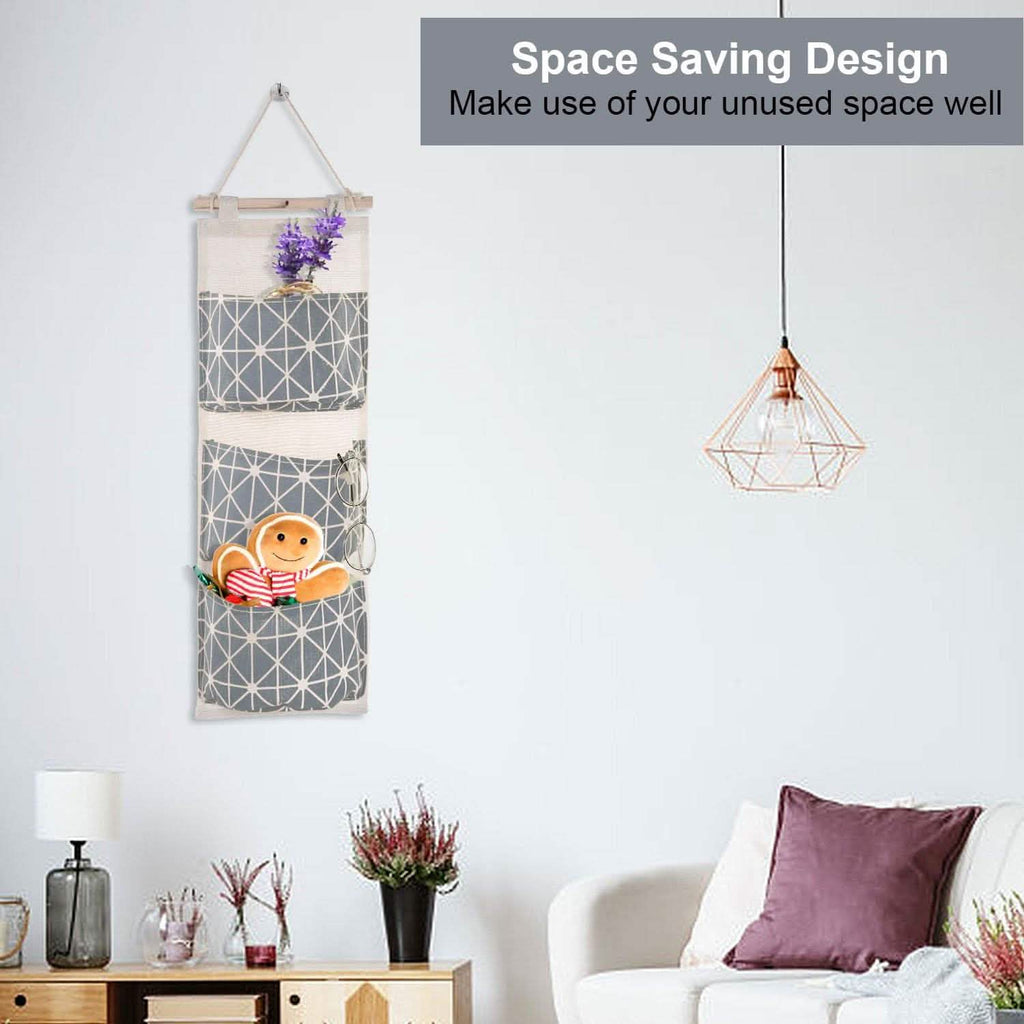 Wall Mounted Storage Bag Door Closet