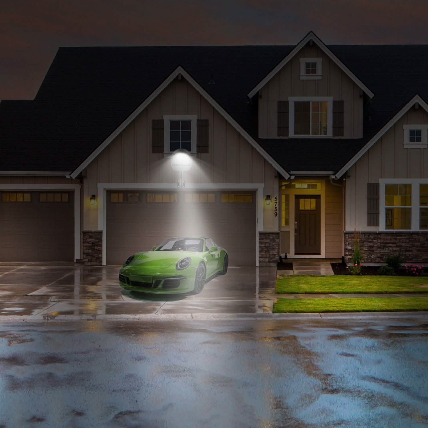 Wall Pack LED Lights 144LEDs Photocell Sensor Street Lamp IP65 Waterproof