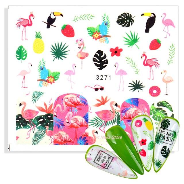 Water Decals Nail Tattoo Wolf Animal 3D Embossed Nail Sticker Flower Adhesive Manicure Slider Nail Art Tips Curve Graffiti Nail Design for Acrylic Nail Supplies Designer Nail Decorations for Women Girls Kids 3D Nail Art Stickers Decals