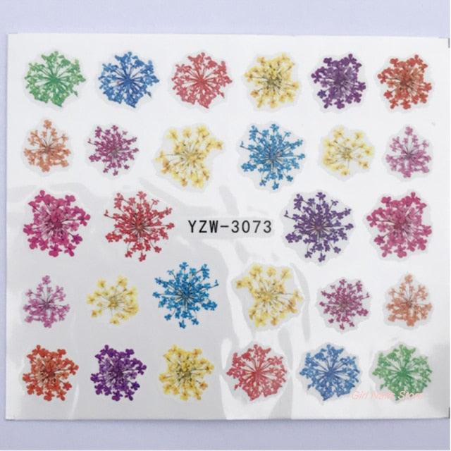 Water Decals Nail Tattoo Wolf Animal 3D Embossed Nail Sticker Flower Adhesive Manicure Slider Nail Art Tips Curve Graffiti Nail Design for Acrylic Nail Supplies Designer Nail Decorations for Women Girls Kids 3D Nail Art Stickers Decals