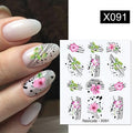 Water Nail Stickers Women Face Sketch Abstract Butterfly Image Sexy Girl Nail Art Decor Sliders Manicures For Nails Decoration Decal Self-Adhesive 3D Wave Design Decoration for Women Girls Tape Nail Art Stickers Decal Decoration