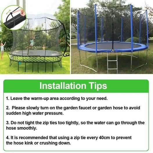 Water Sprinkler Pipe for Outdoor Water Park Trampoline