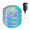 Waterproof 75.5 Ft. 200 LED Colorful Rope String Fairy Lights