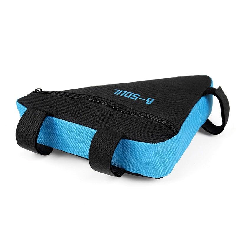 Waterproof Bicycle Bag Bike Triangle Bag For Bicycle Front Frame Bag Bike Bag Cycling Top Tube Bag Bicycle Bottle Bag Bike Storage Frame Bag Bicycle Front Tube Triangle Water Resistant Cycling Pack Strap On Pouch Bike Accessories Tool Accessible