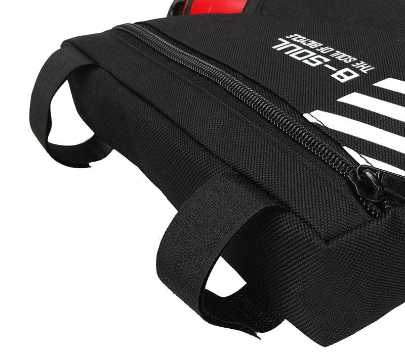 Waterproof Bicycle Bag Bike Triangle Bag For Bicycle Front Frame Bag Bike Bag Cycling Top Tube Bag Bicycle Bottle Bag Bike Storage Frame Bag Bicycle Front Tube Triangle Water Resistant Cycling Pack Strap On Pouch Bike Accessories Tool Accessible