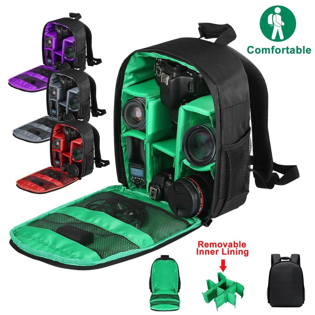 Waterproof Camera Backpack Shockproof Protection