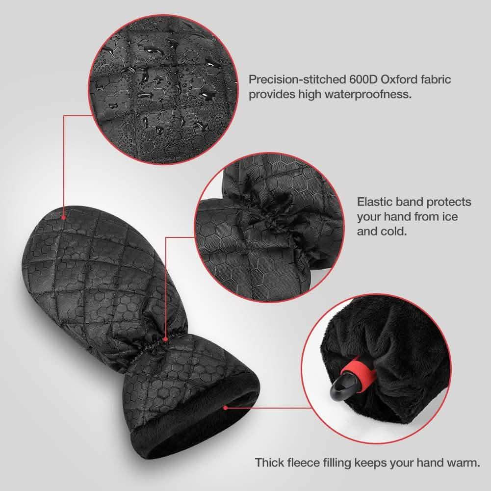 Waterproof Glove with Ice Scraper